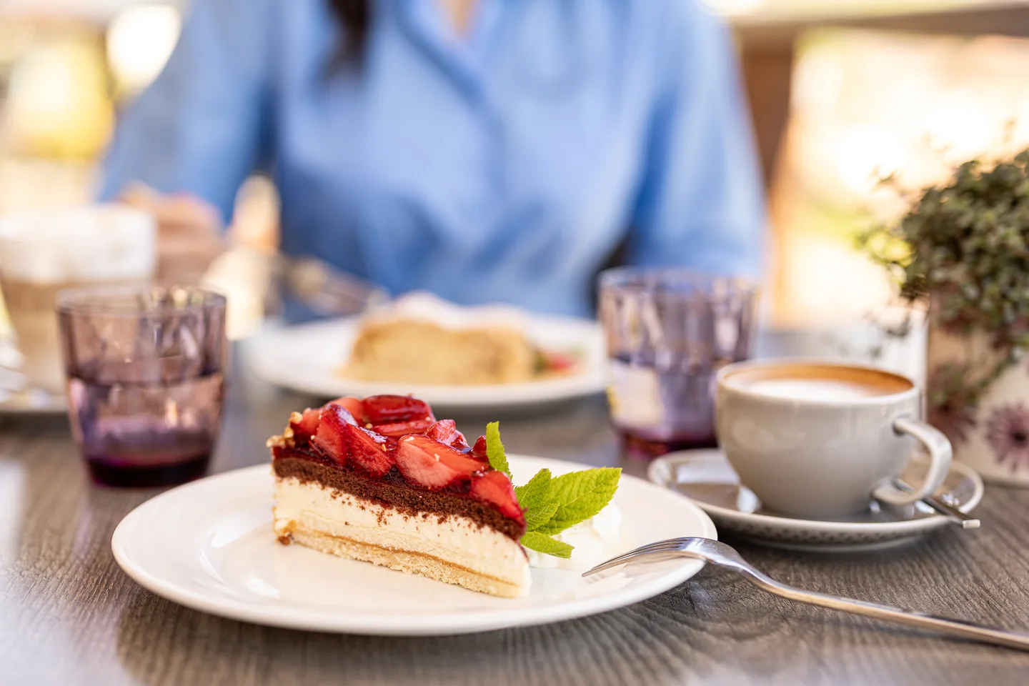 Tägliches Kuchenbuffet am Nachmittag